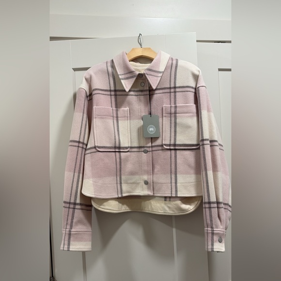 Canada Goose Almadine cropped Plaid Jacket—GORGEOUS!! New With Tags—Small - Picture 4 of 9